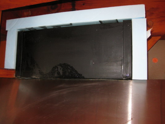 Insulation on top and sides