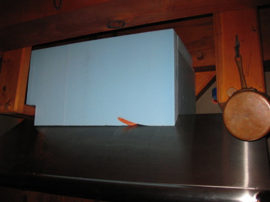 Insulation on front